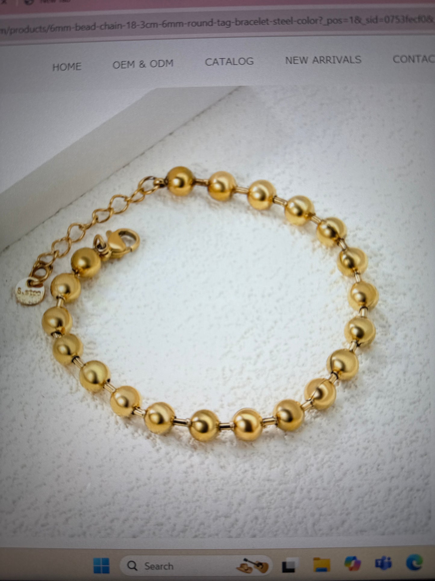 Solara Bead Bracelet