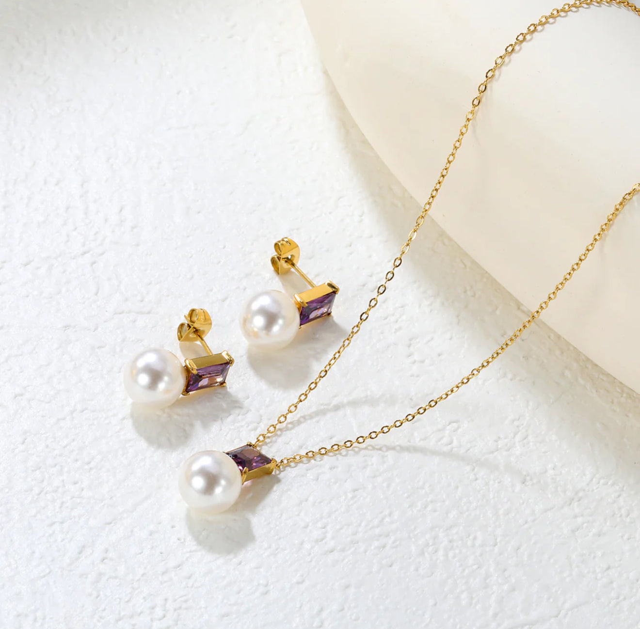 Pearl Radiance jewelry Set