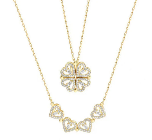 Zircon Clover Necklace