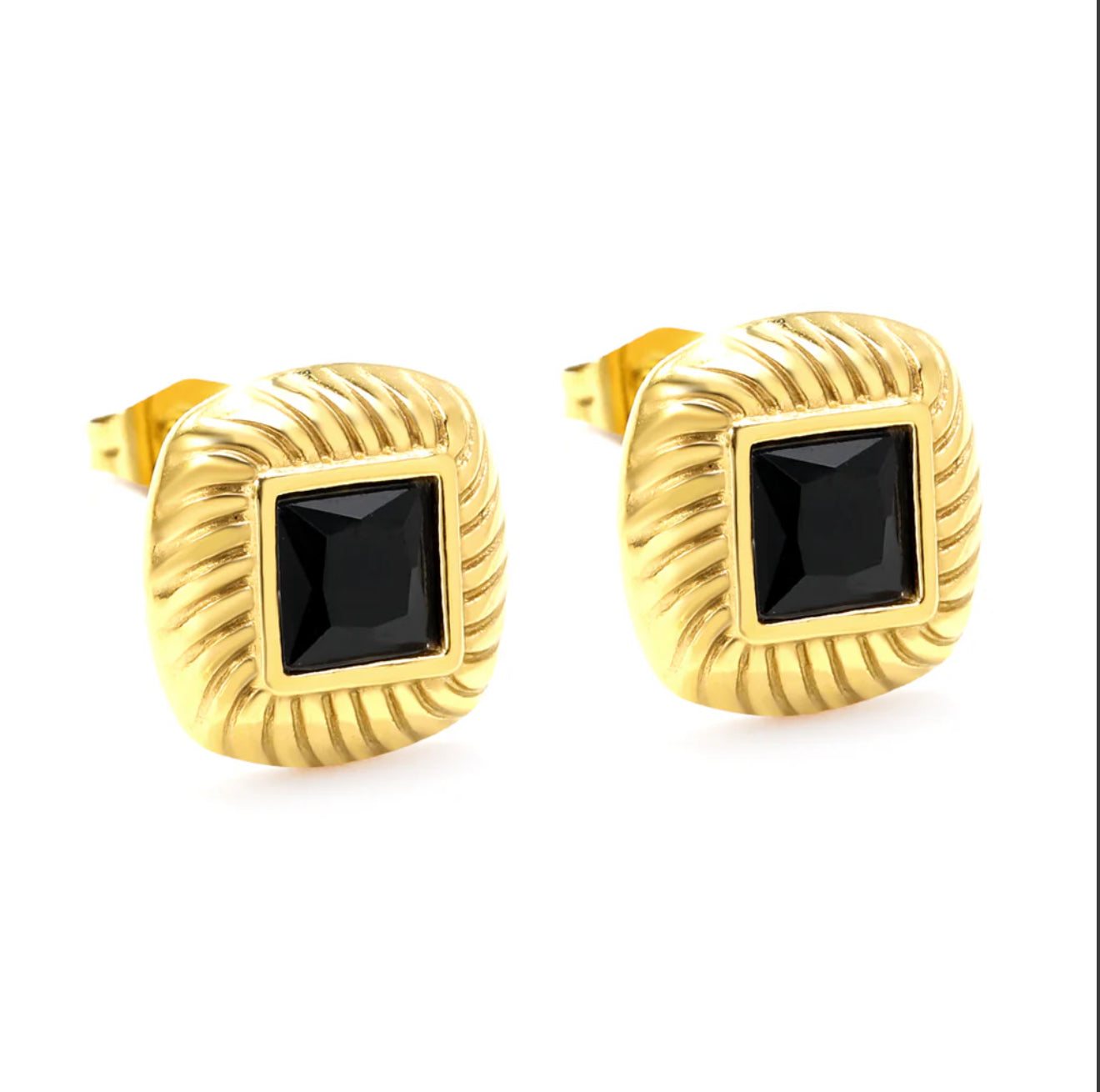 Regal Noir Studs