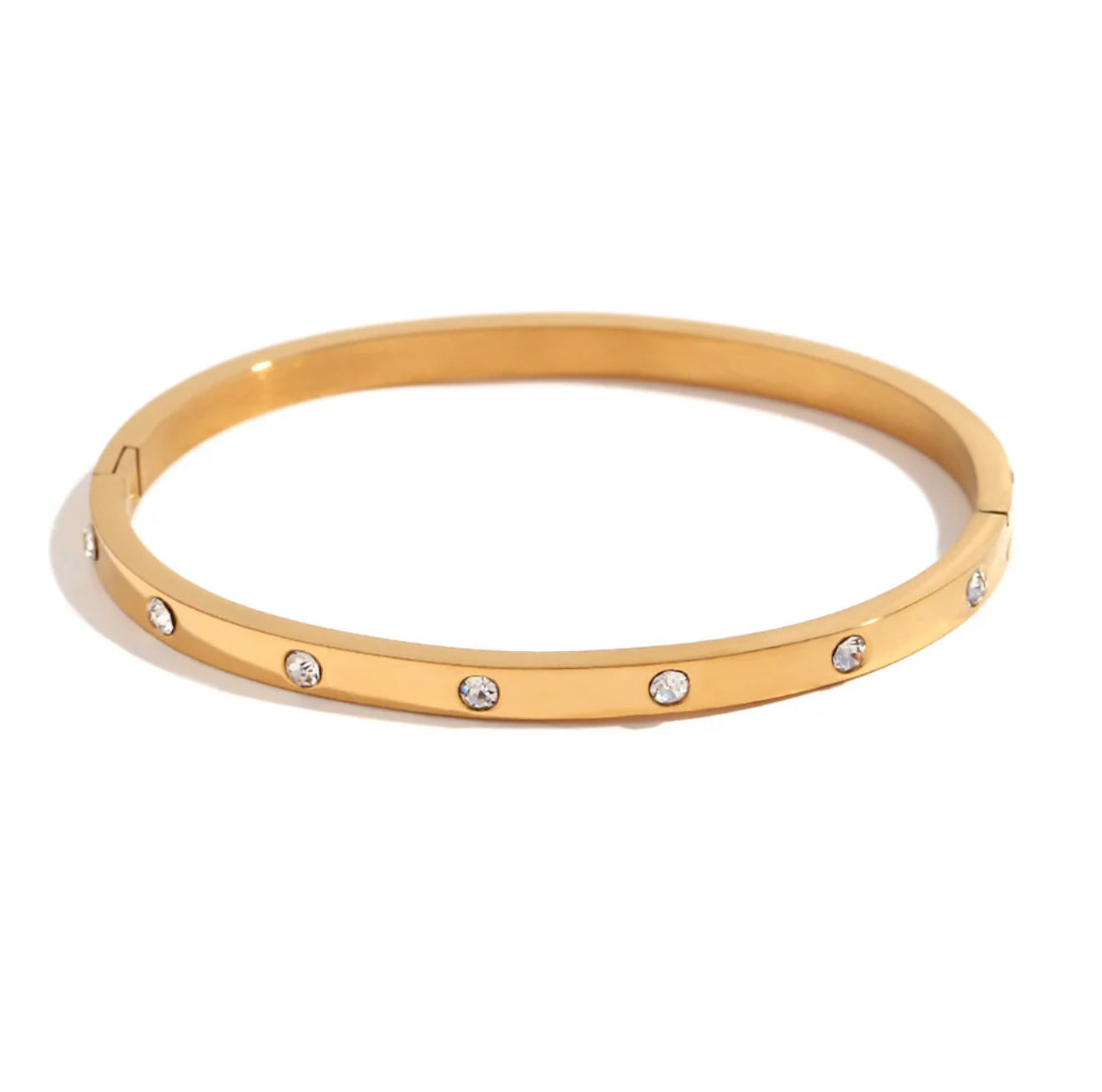 Lumière Gold Bangle
