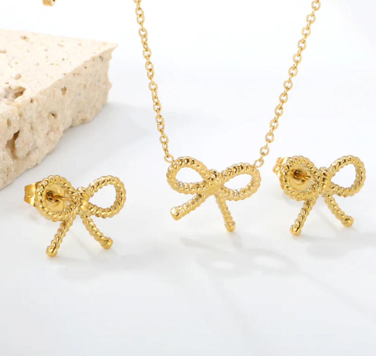 Amour Knot Jewelry Set