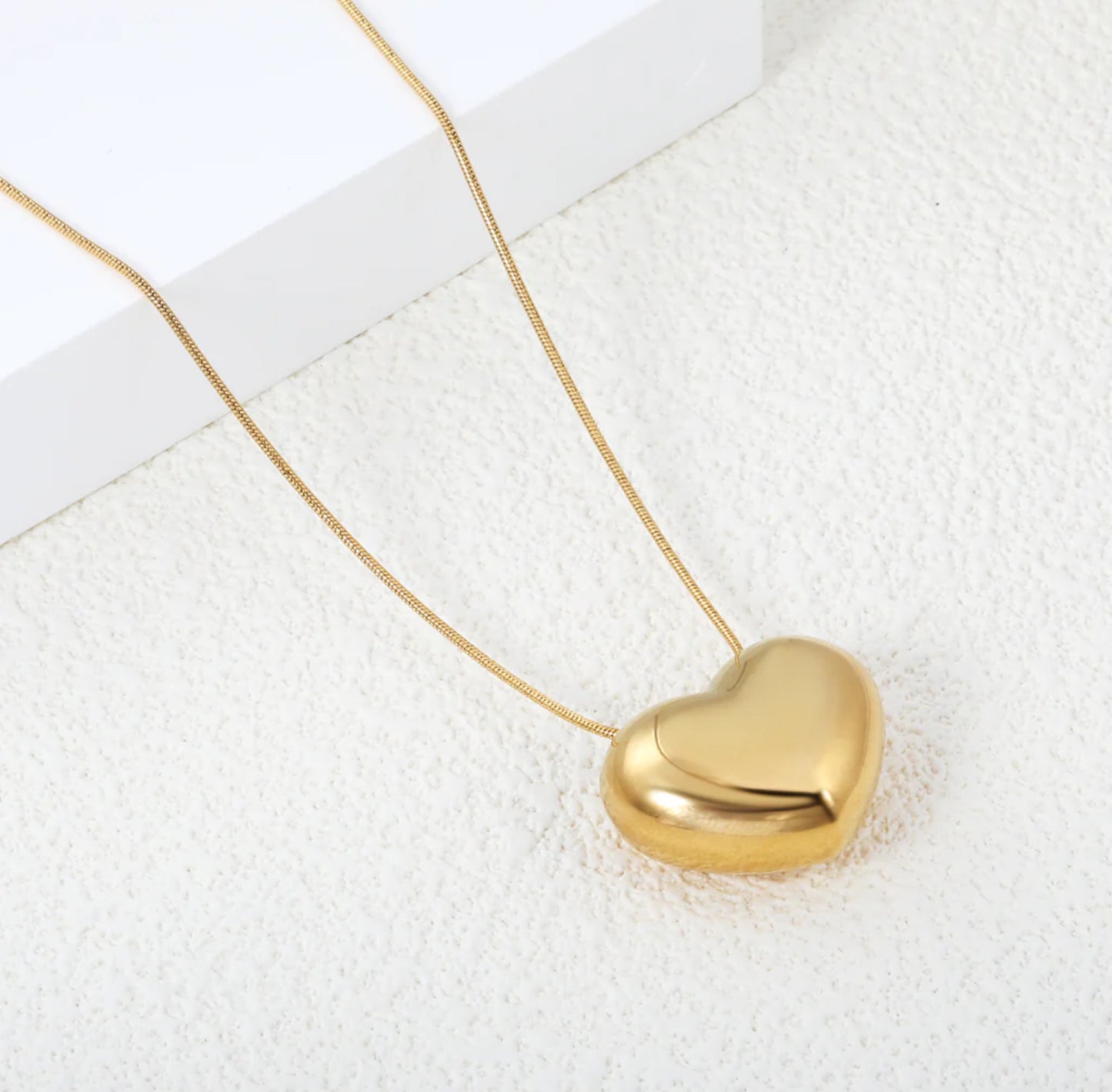 Olivia Gold Heart Necklace