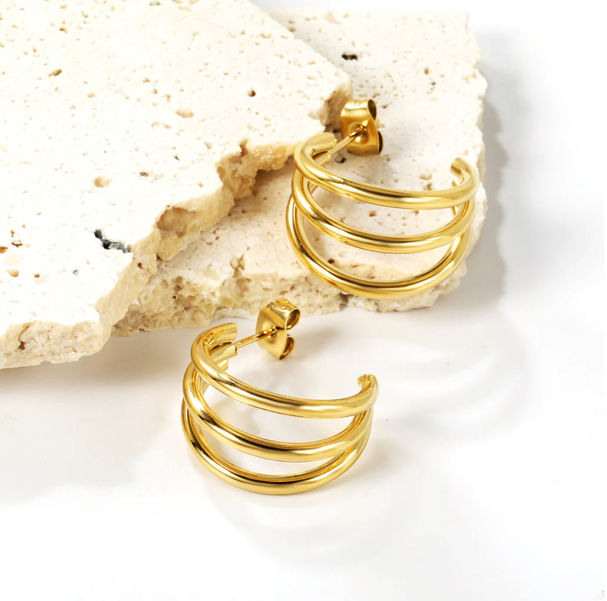 Luna Loop Hoops Earrings