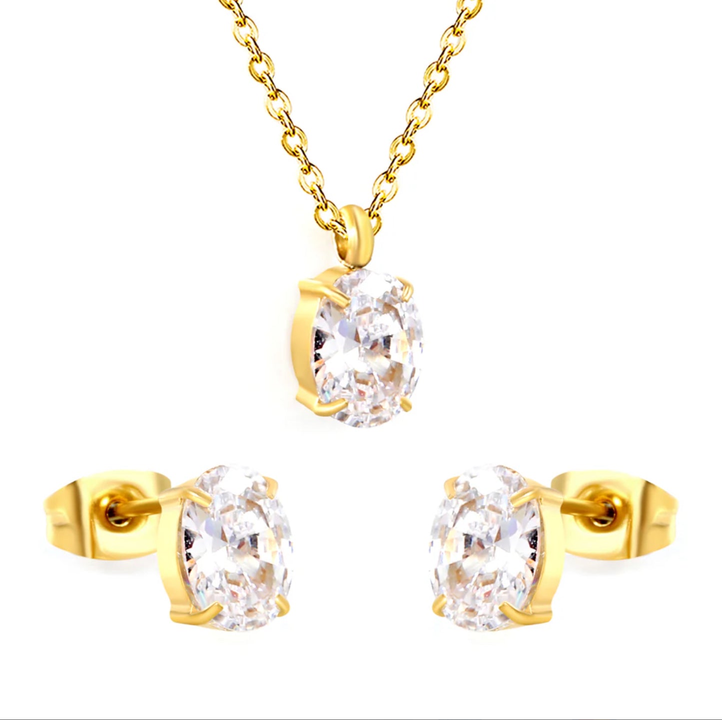 Crystal Glow Jewelry Set