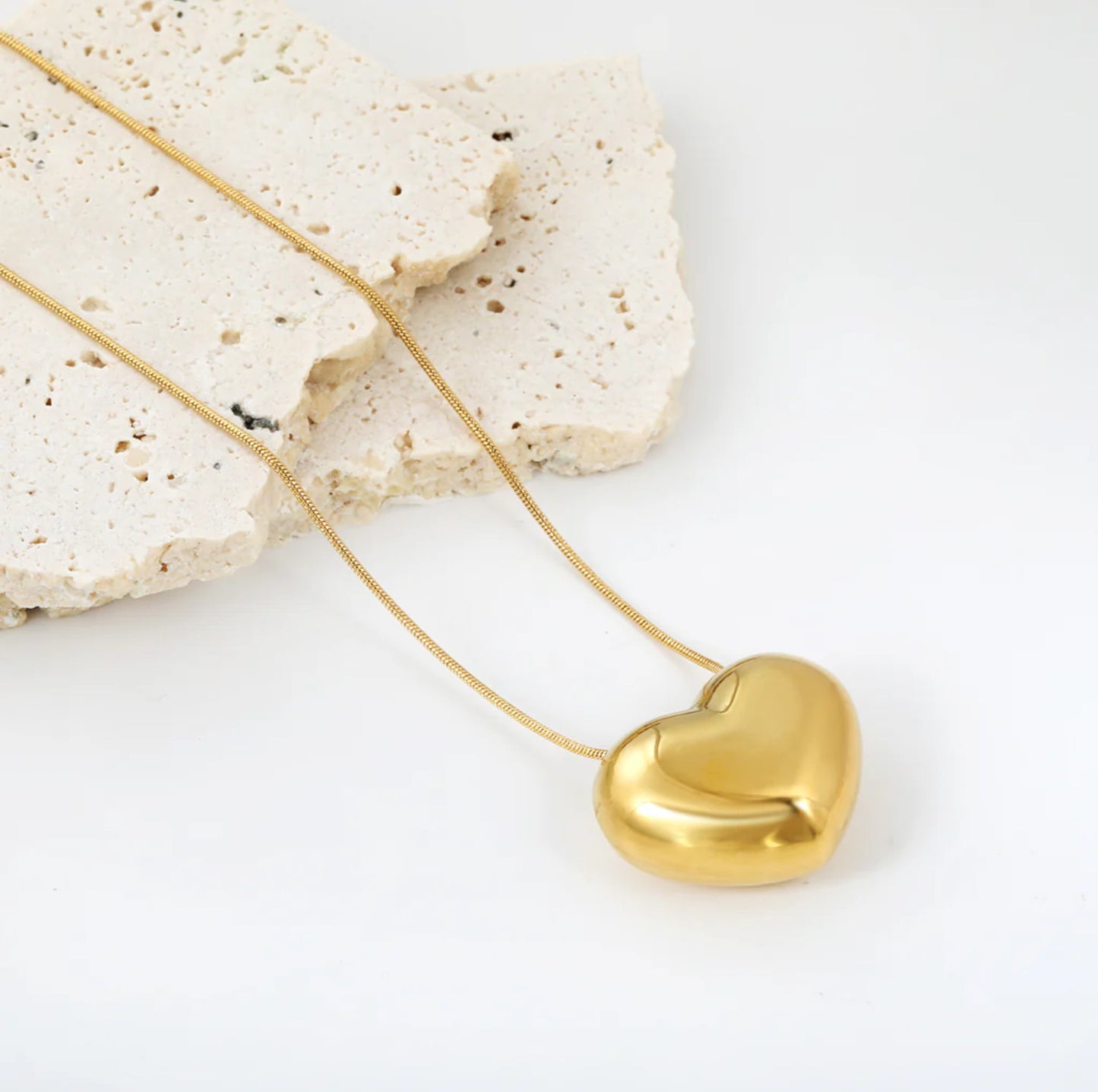 Olivia Gold Heart Necklace