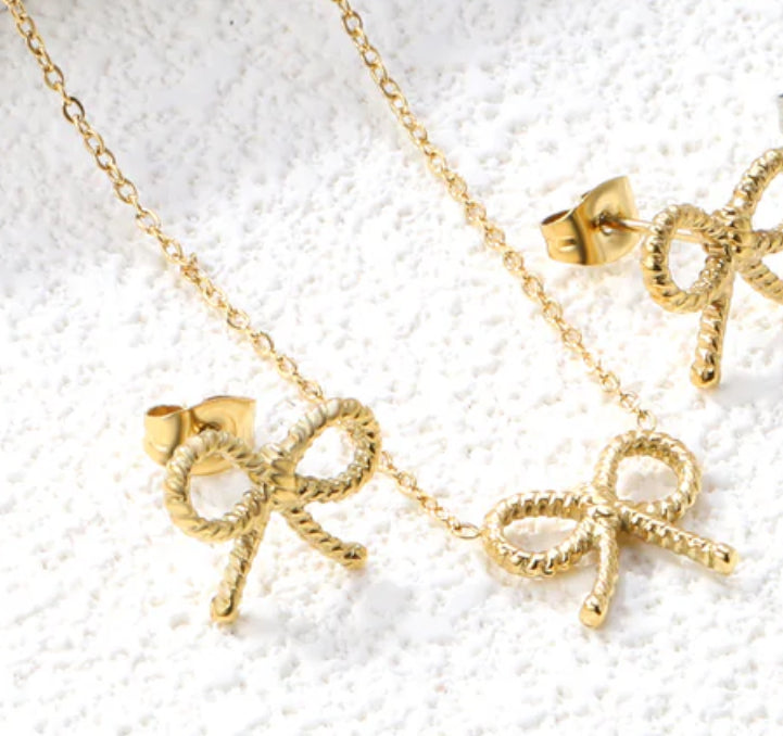 Amour Knot Jewelry Set