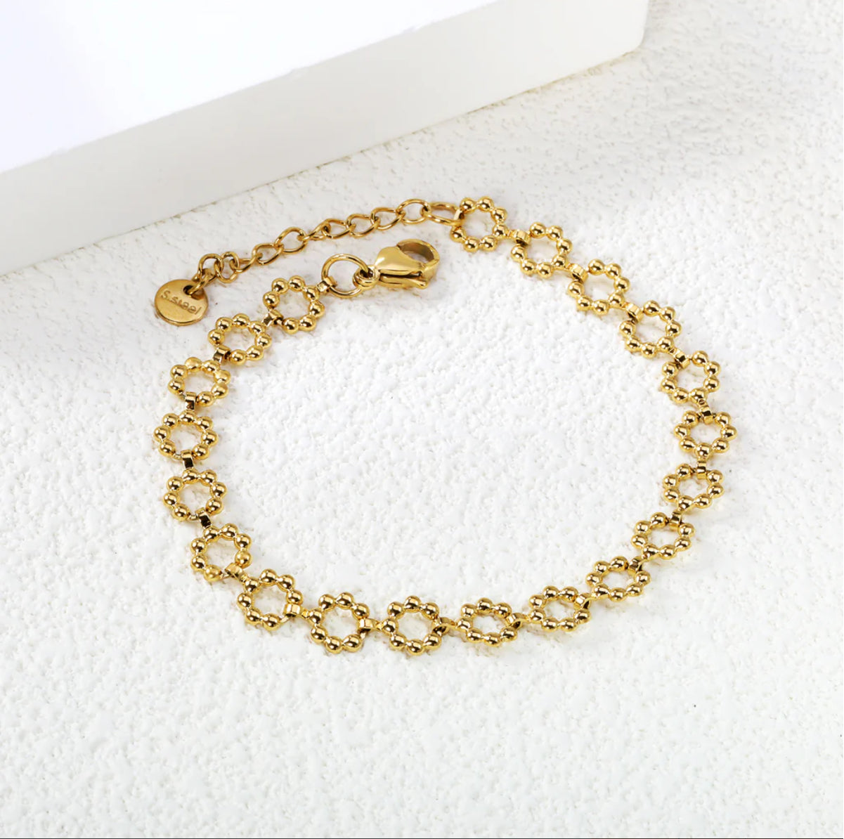 Dina Round Chain Bracelet