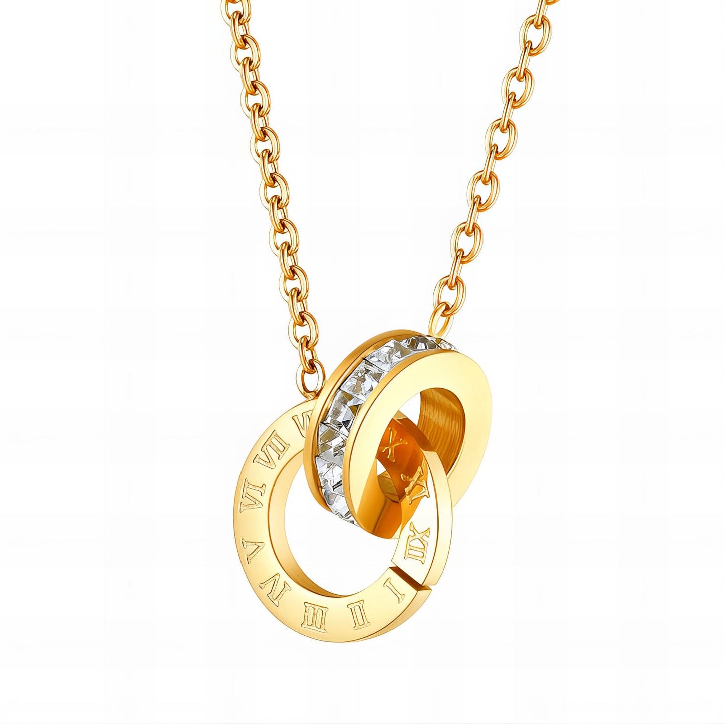 Roman Link Luxe Necklace