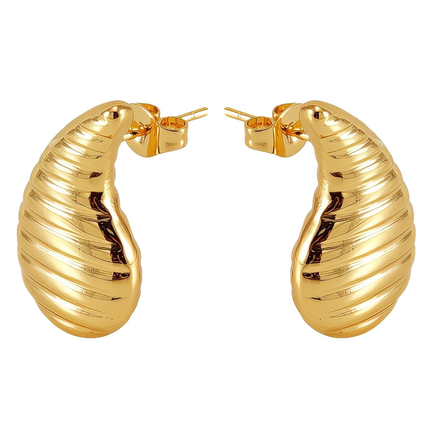 Stria Teardrop Earrings