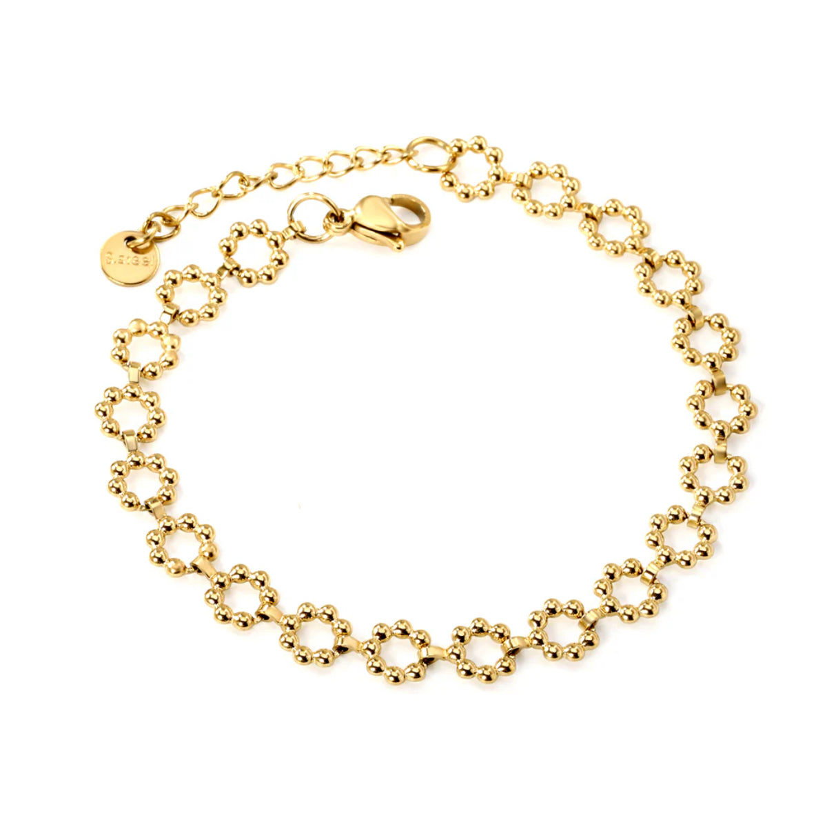 Dina Round Chain Bracelet