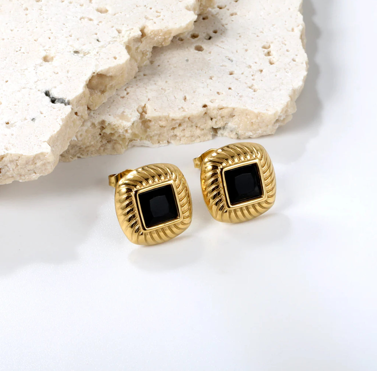 Regal Noir Studs