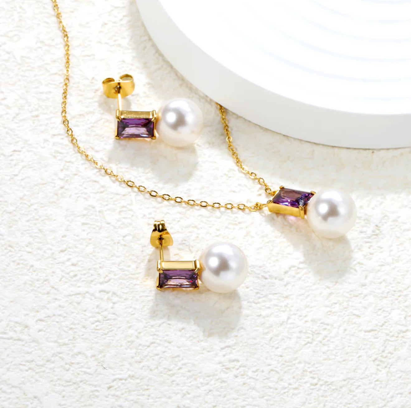 Pearl Radiance jewelry Set