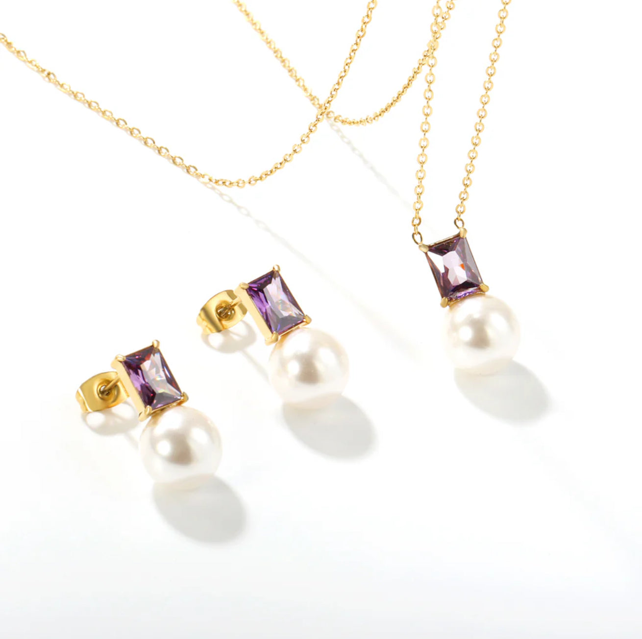 Pearl Radiance jewelry Set