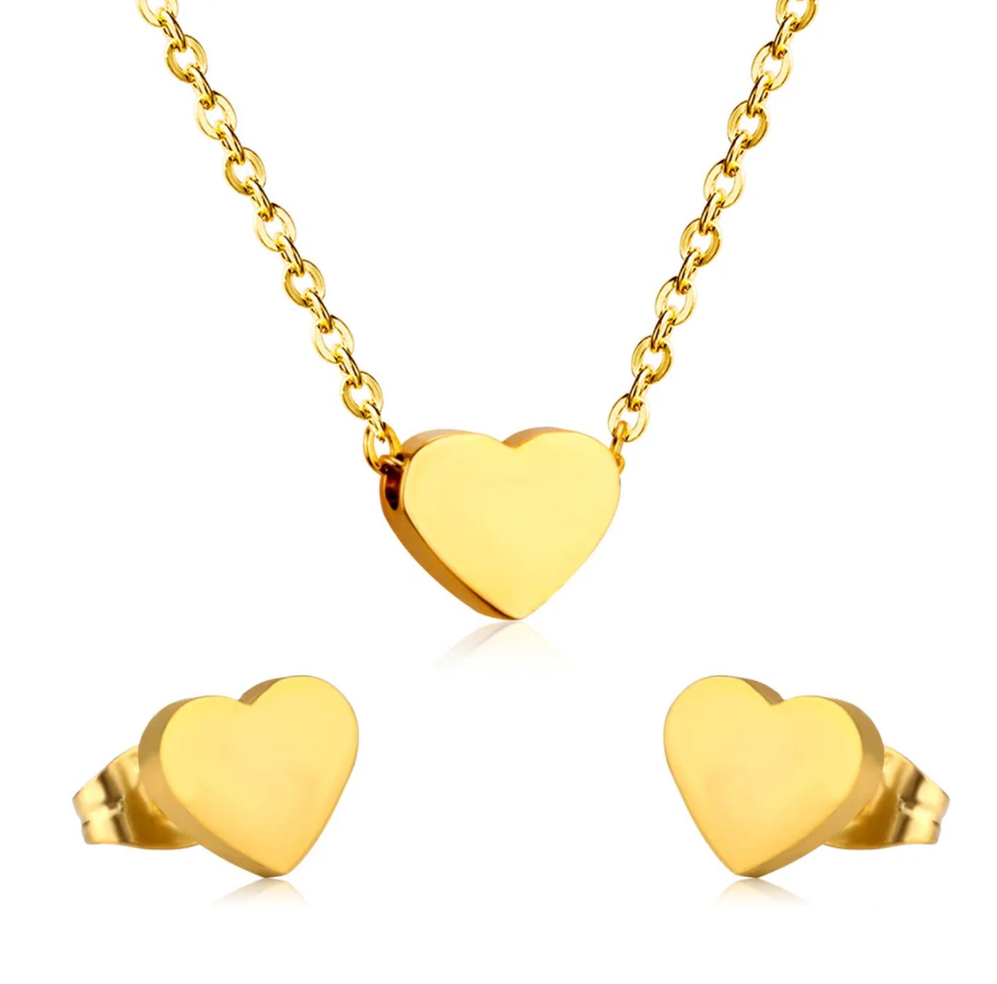 Ella Gold Jewelry Set