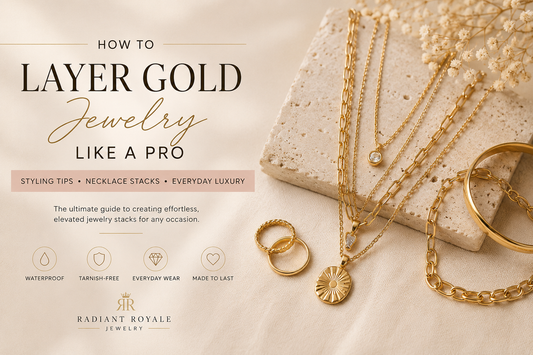 How to Layer Gold Jewelry Like a Pro | Everyday Luxury Styling Tips