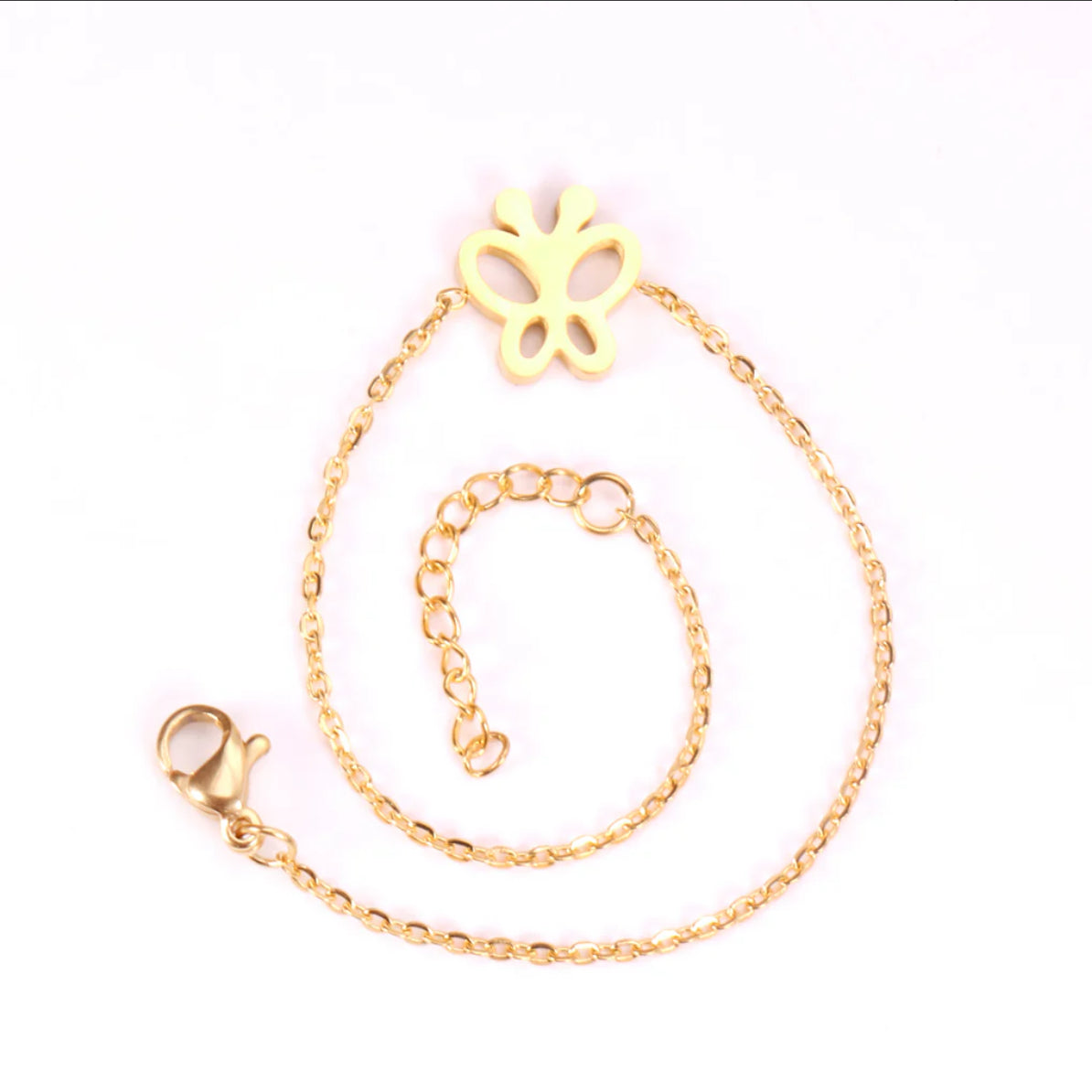 Golden Butterfly Bracelet