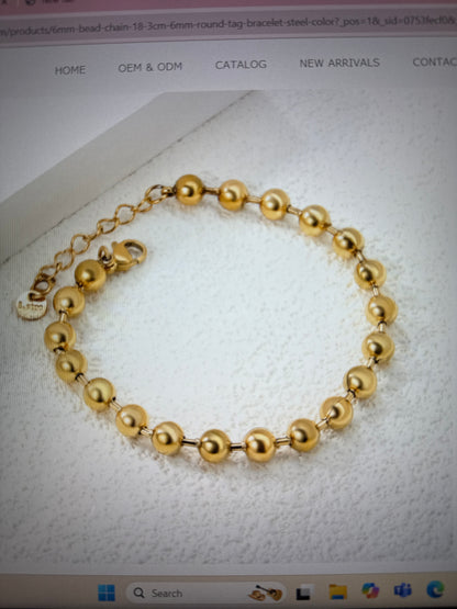 Solara Bead Bracelet