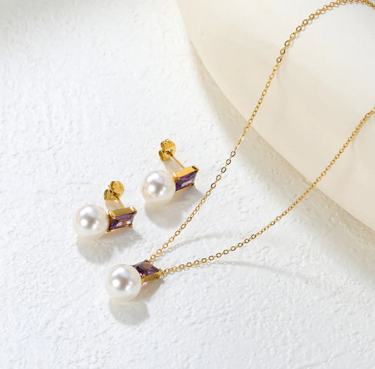 Pearl Radiance jewelry Set