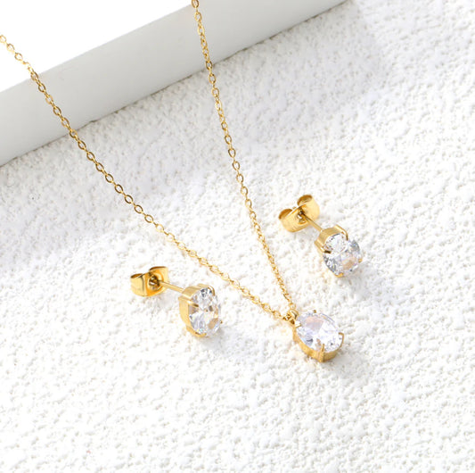 Crystal Glow Jewelry Set