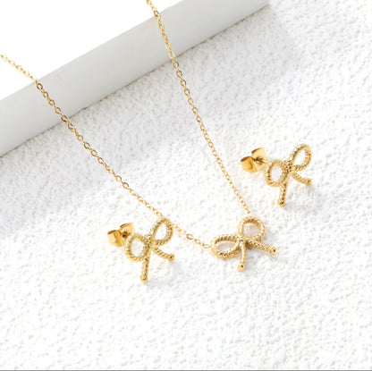 Amour Knot Jewelry Set