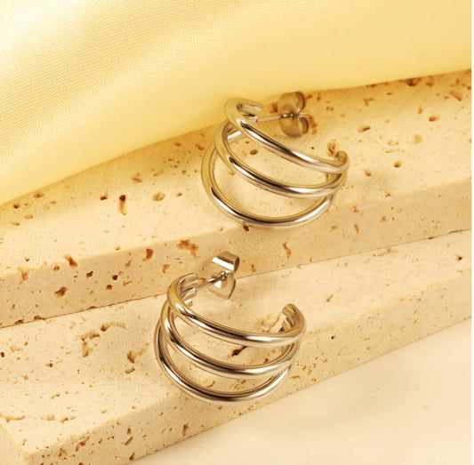 Luna Loop Hoops Earrings