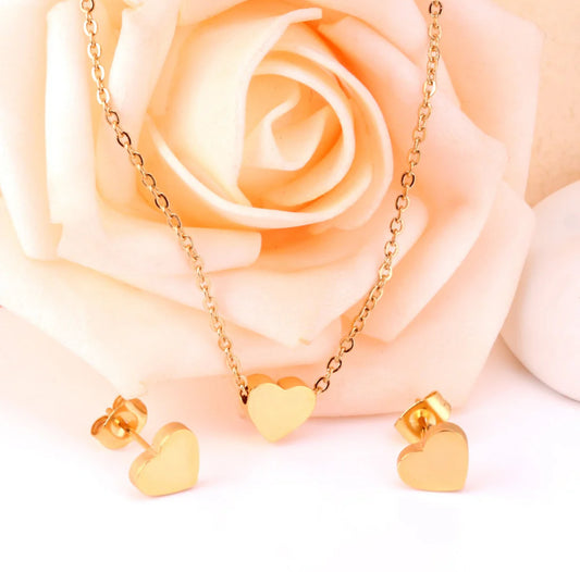 Ella Gold Jewelry Set