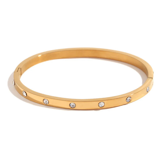 Lumière Gold Bangle
