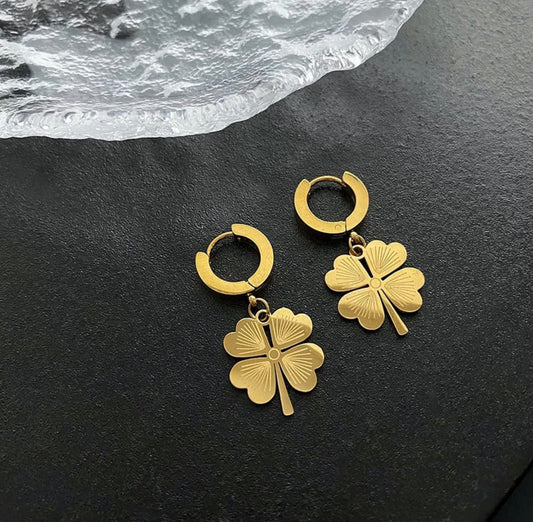 Fortune Clover Earrings