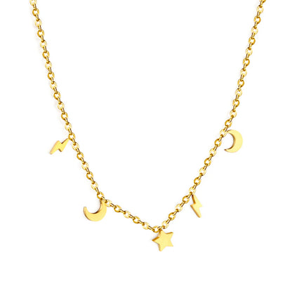 Moon Star Necklace
