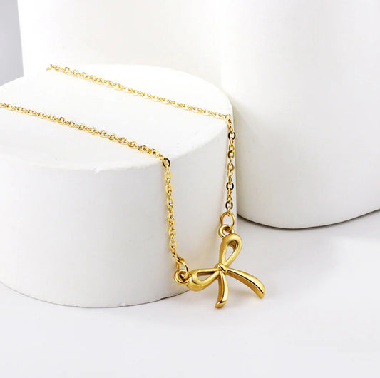 Bijou Bow Necklace