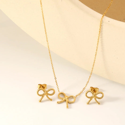 Amour Knot Jewelry Set