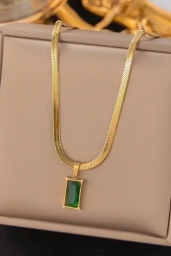 Emerald Elegance Necklace
