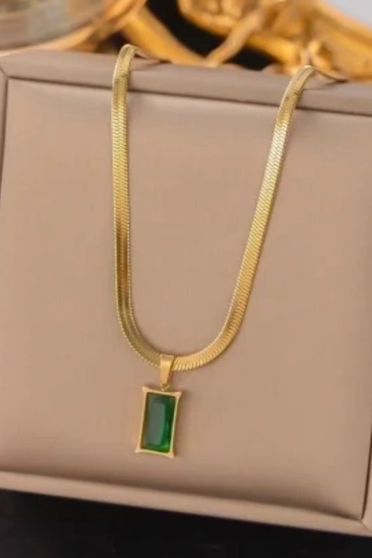 Emerald Elegance Necklace