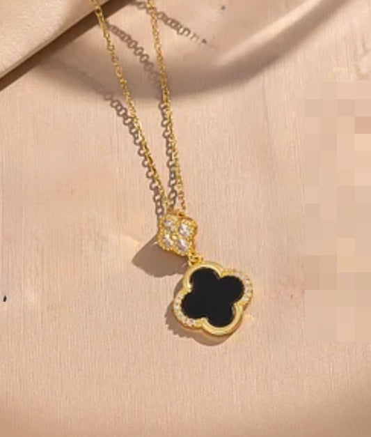 Dual Clover Necklace
