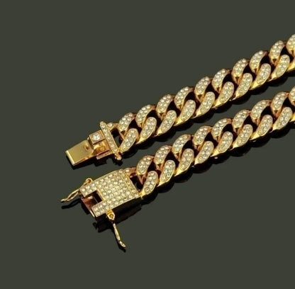 Cuban Chain with Zircon