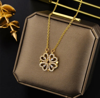 Zircon Clover Necklace