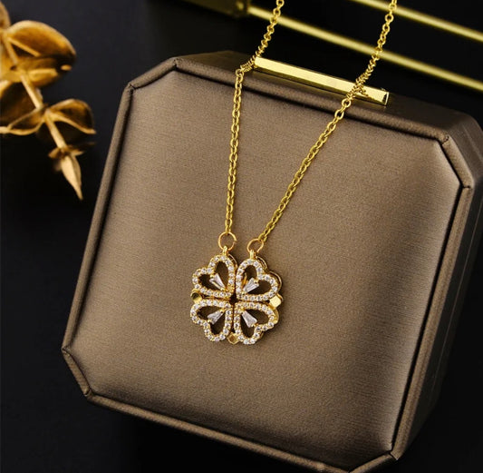 Zircon Clover Necklace
