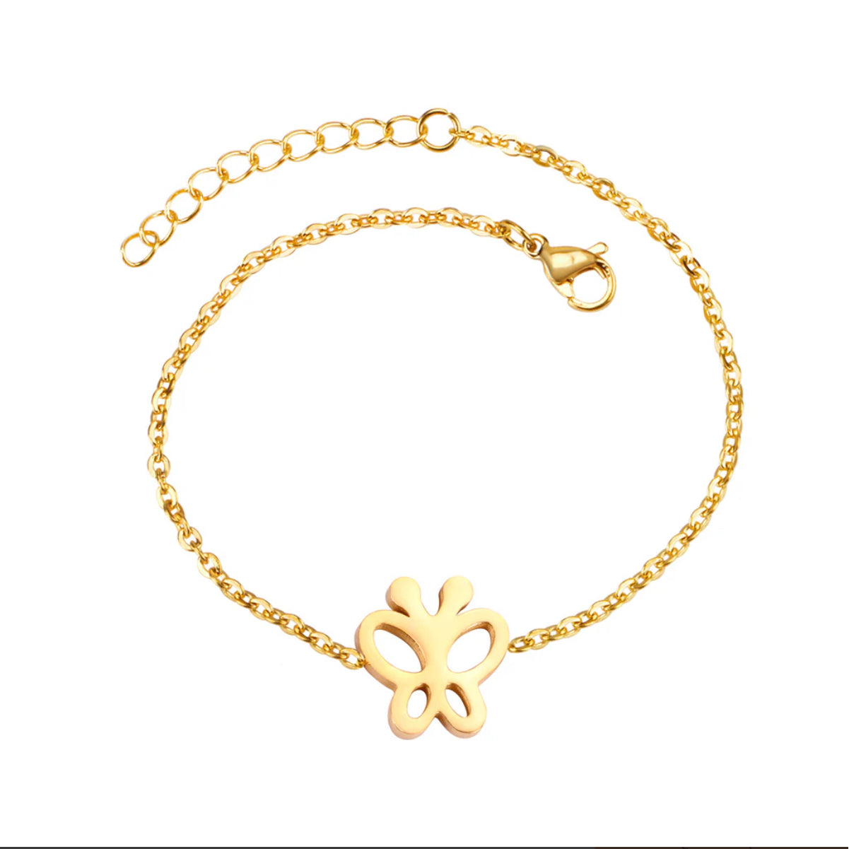 Golden Butterfly Bracelet