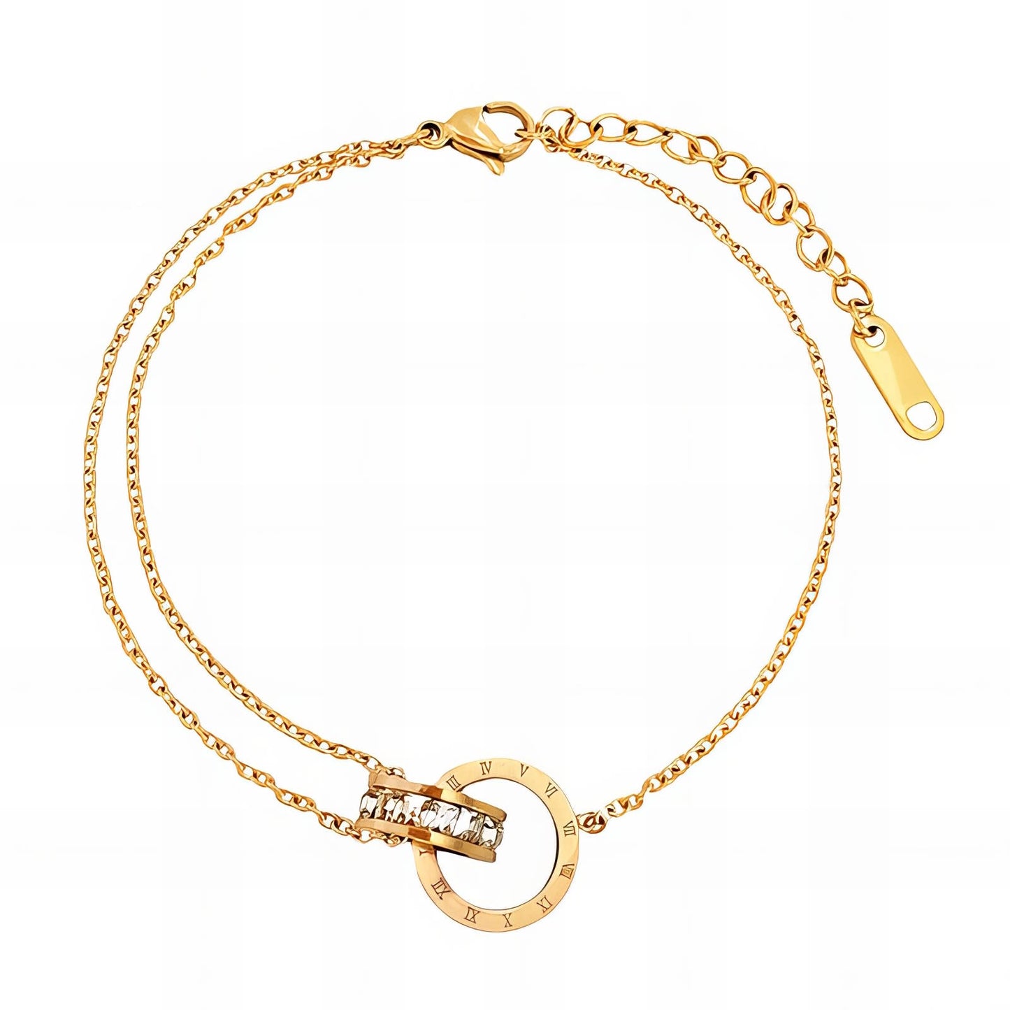 Roman Link Luxe Bracelet