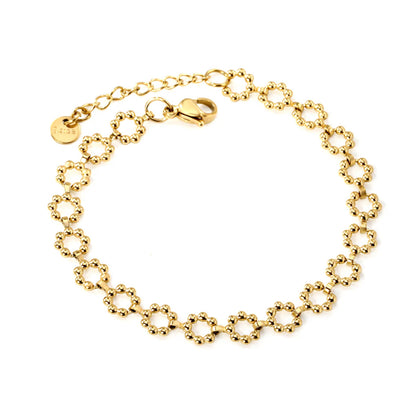 Dina Round Chain Bracelet