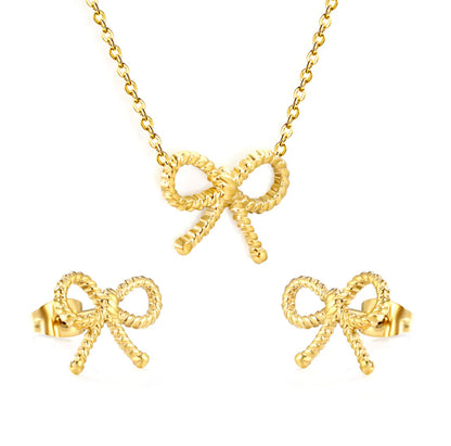 Amour Knot Jewelry Set
