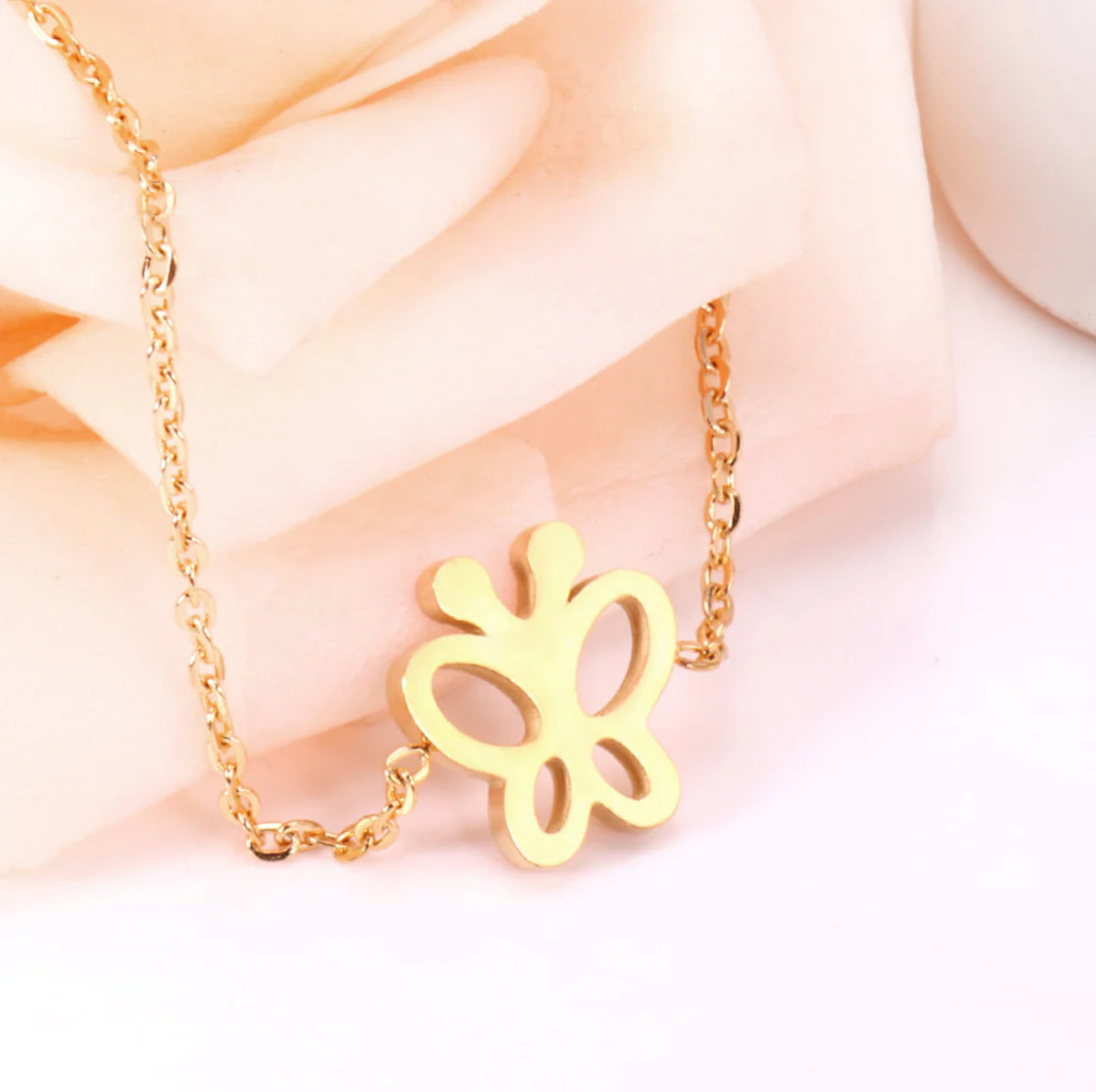 Golden Butterfly Bracelet