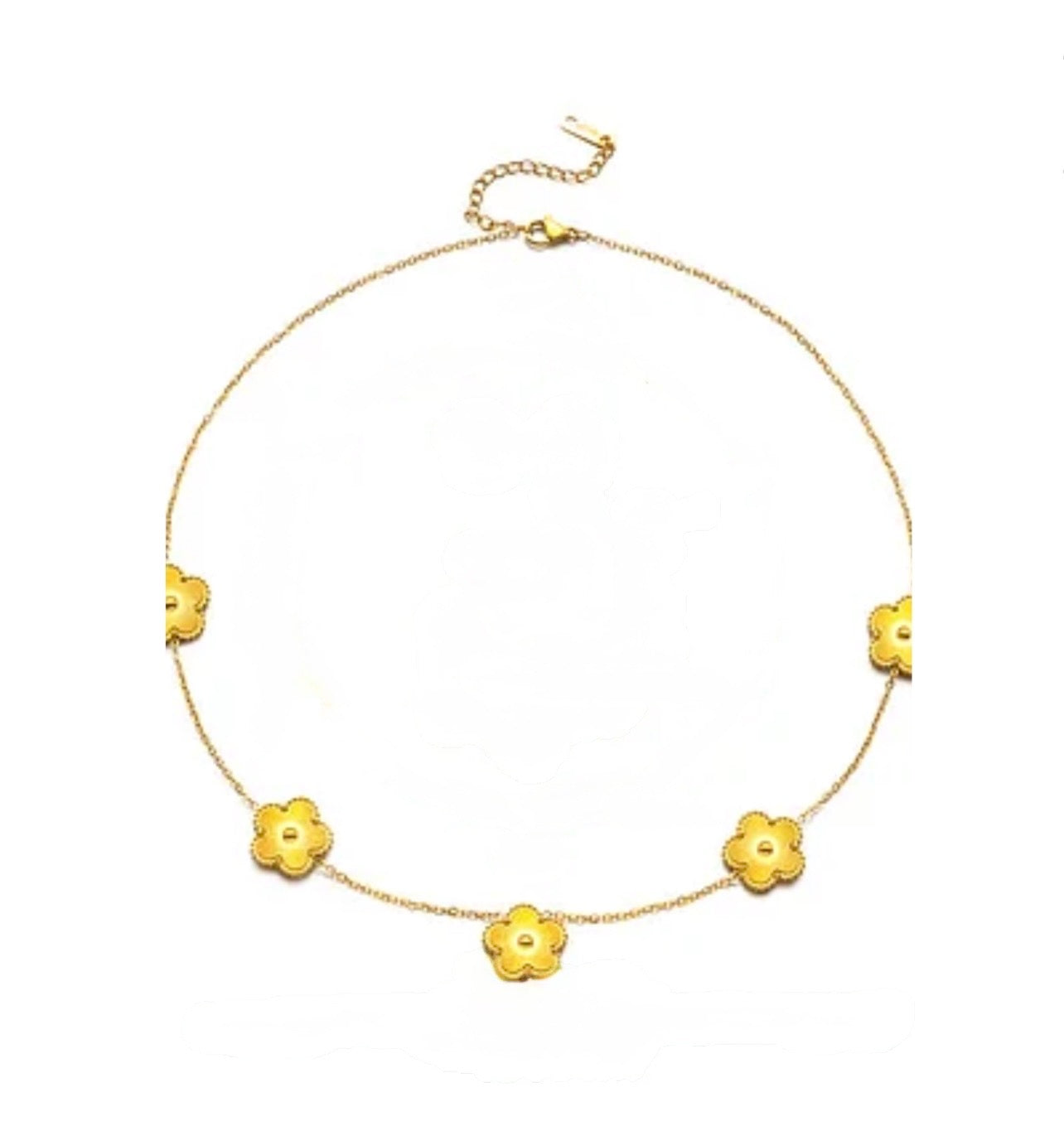 Five Petal Necklace (Version 2)