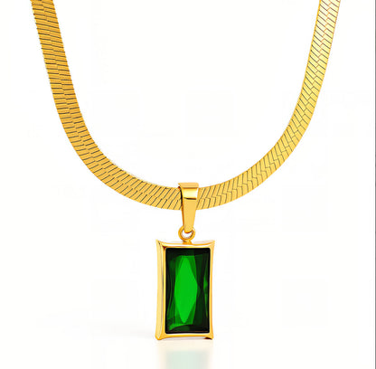 Emerald Elegance Necklace