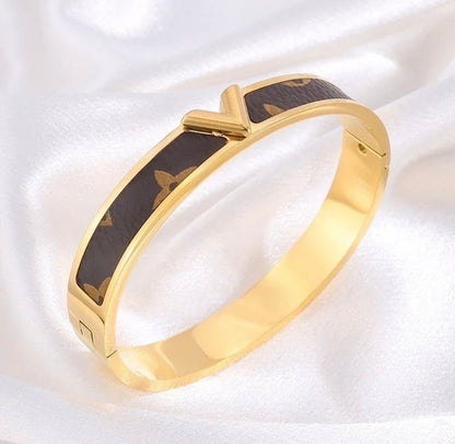 LV inspired Bangle