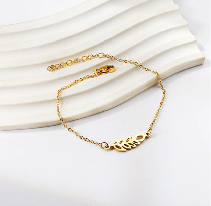 Golden leaf Bracelet