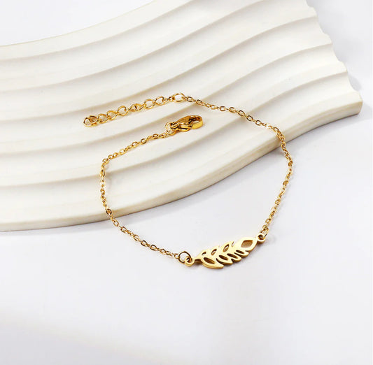 Golden leaf Bracelet