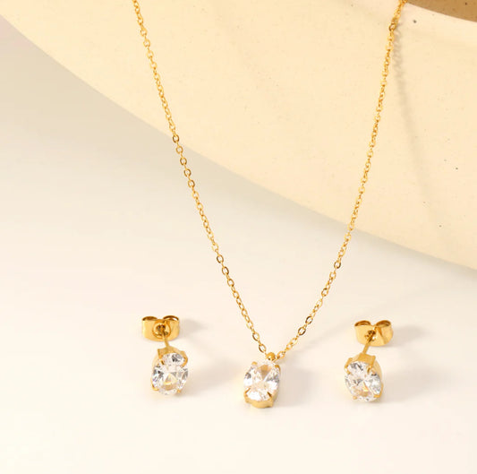 Crystal Glow Jewelry Set