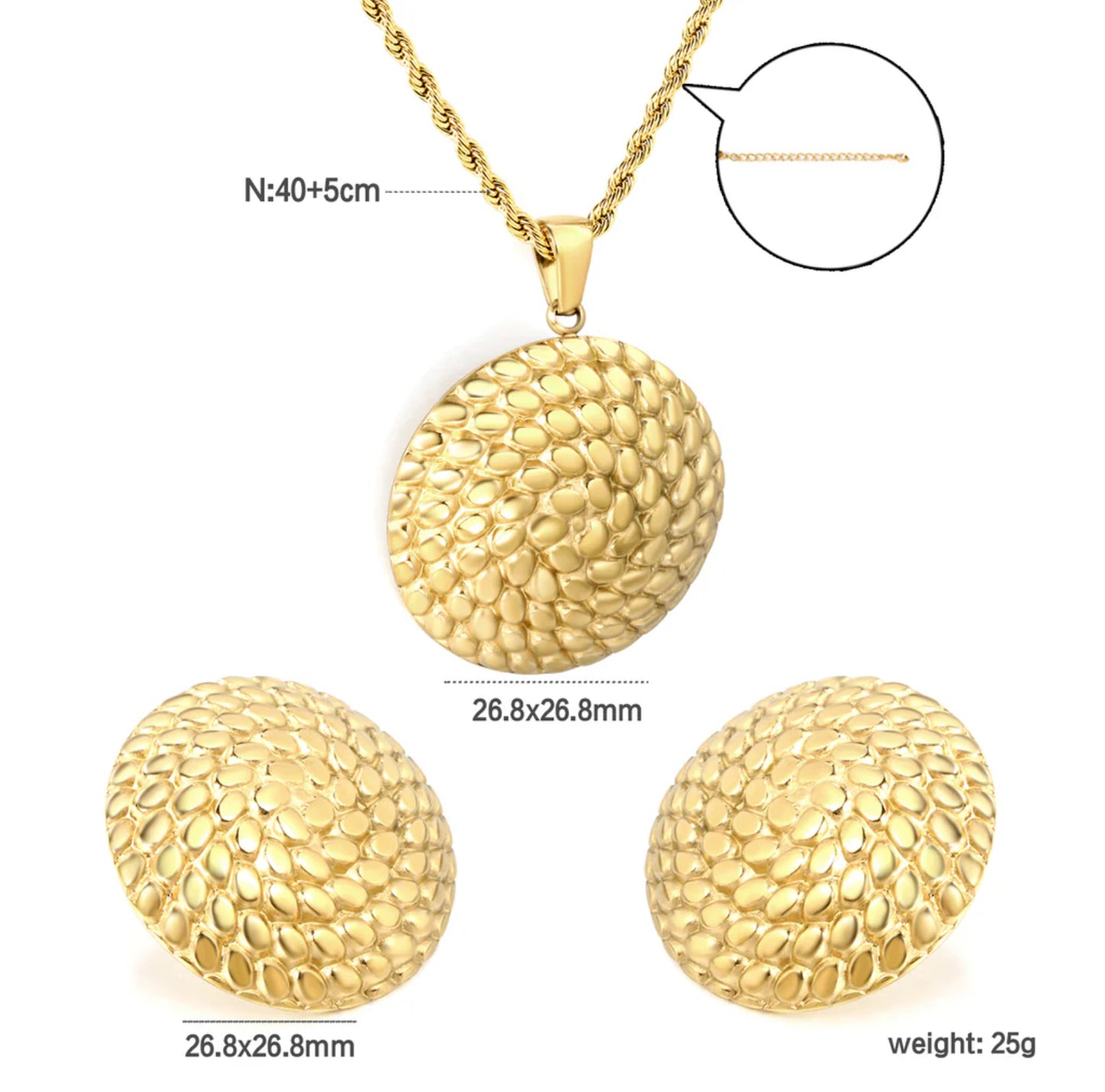 Ripple Glow Jewelry Set